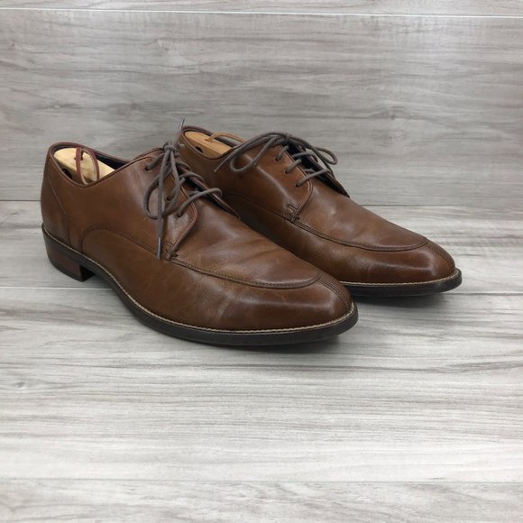 Cole Haan Brown Leather Oxfords Men's Size 8M - Picture 4 of 12
